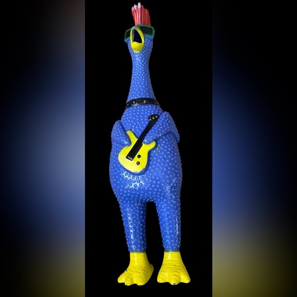 Ja-Ru Other - Rock N’ Roll Chicken Ja-Ru Squawkin’ Chic N Noise Maker Guitar Squeak Squeezable